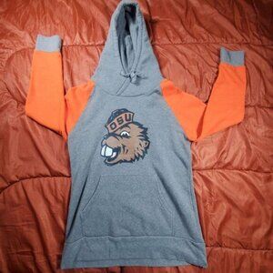 Fanatics Oregon State University BENNY the Beaver HOODED SWEATSHIRT WOMENS LARGE